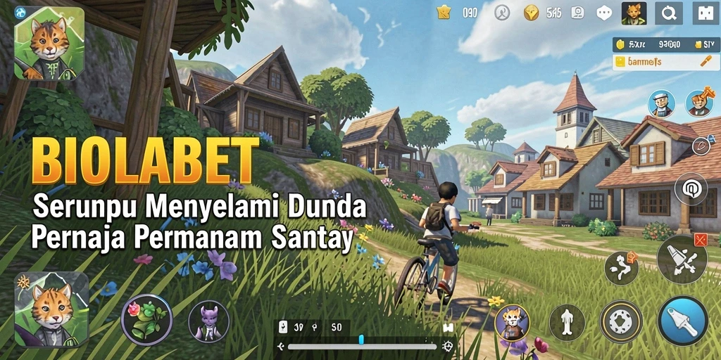 Tampilan gameplay seru dan interaktif BIOLABET.