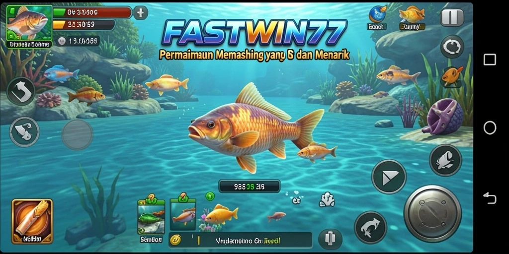 Gameplay menarik dari FASTWIN77 dengan pengalaman memancing yang realistis.