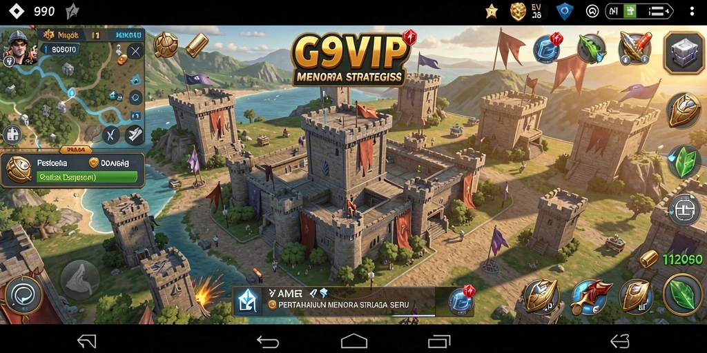 G9VIP gameplay Tower Defense penuh aksi dan strategi.