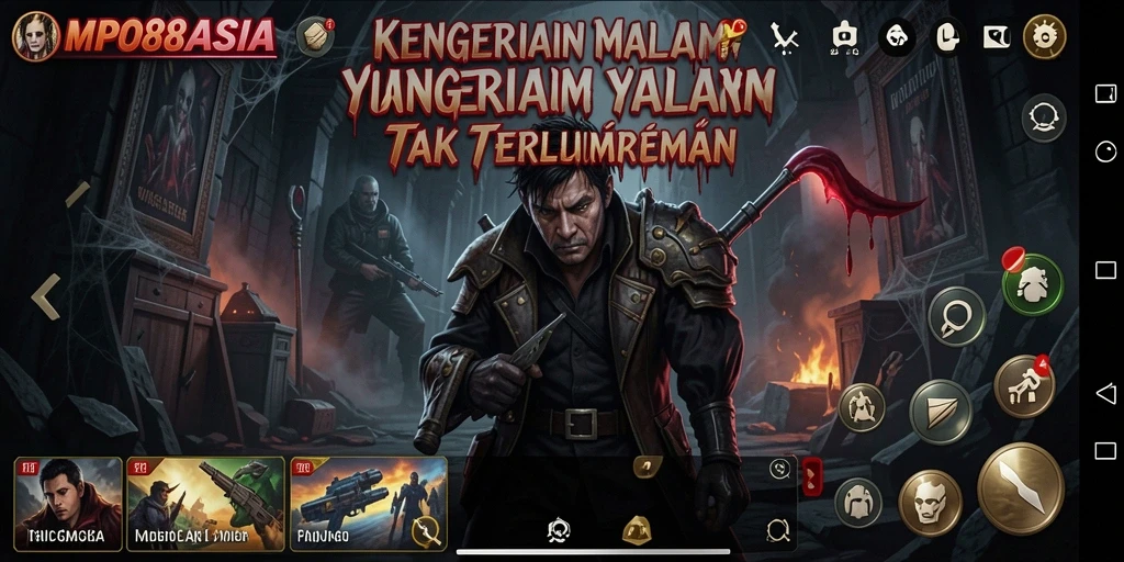 Tampilan menakutkan dari gameplay MPO88ASIA yang memukau.