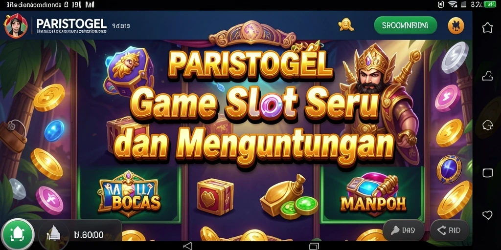 Tampilan gameplay seru dari PARISTOGEL yang penuh dengan peluang menang.