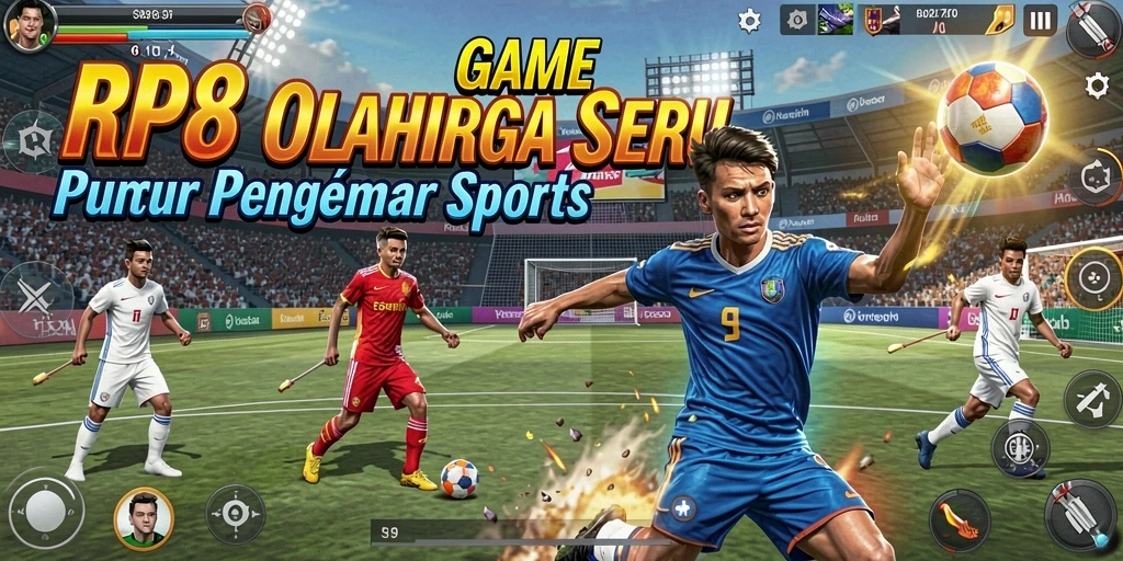 Tampilan menakjubkan dari gameplay olahraga RP8 yang mengasyikkan.