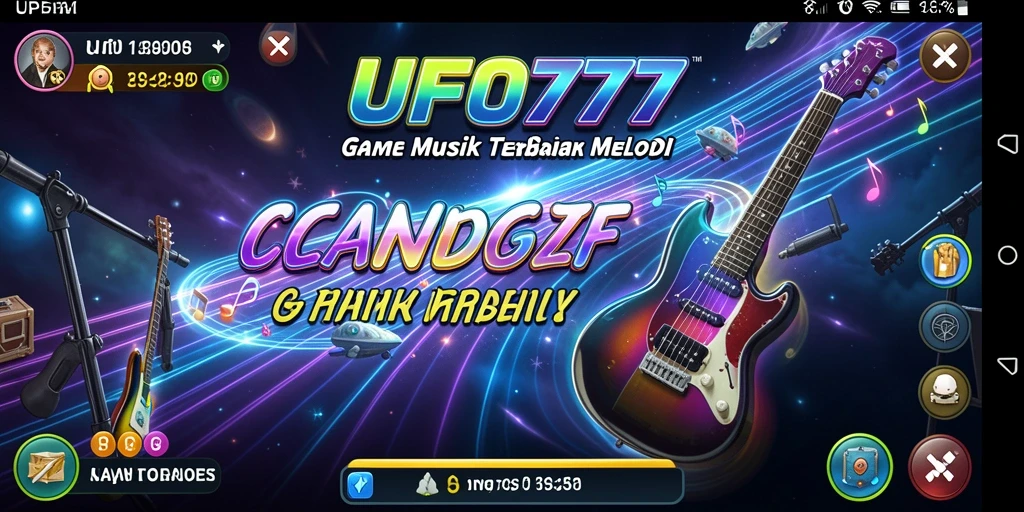 Tampilan gameplay UFO777 yang seru dan penuh musik.
